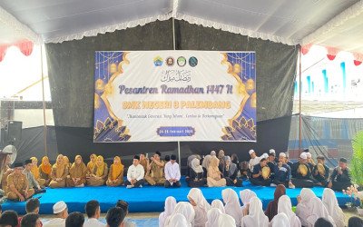 Kegiatan dan Lomba Pesantren Ramadhan 1447 H di SMK Negeri 8 Palembang