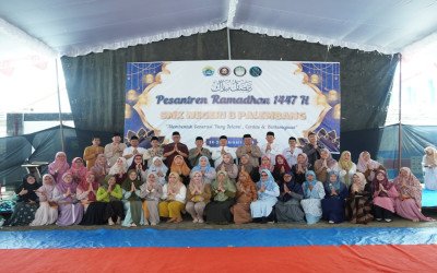 Ceramah Akbar dan Pembagian Hadiah Pesantren Ramadhan 1447 H di SMK Negeri 8 Palembang